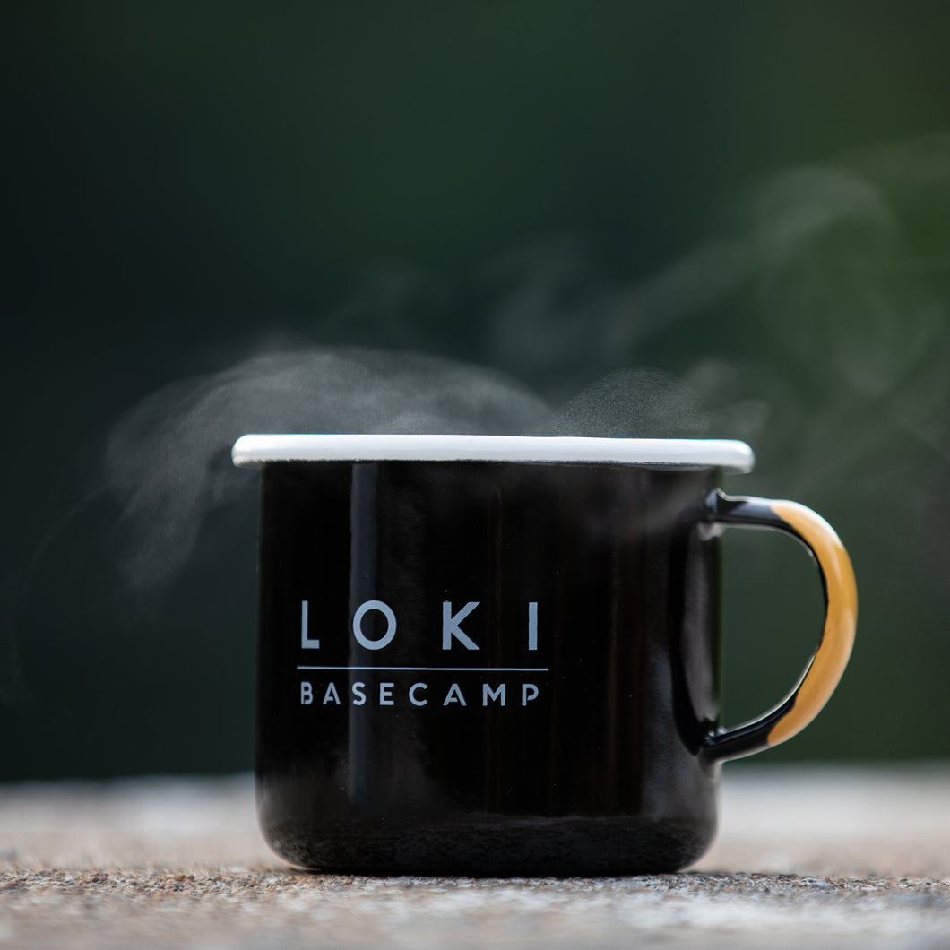 Loki Enamel Mug